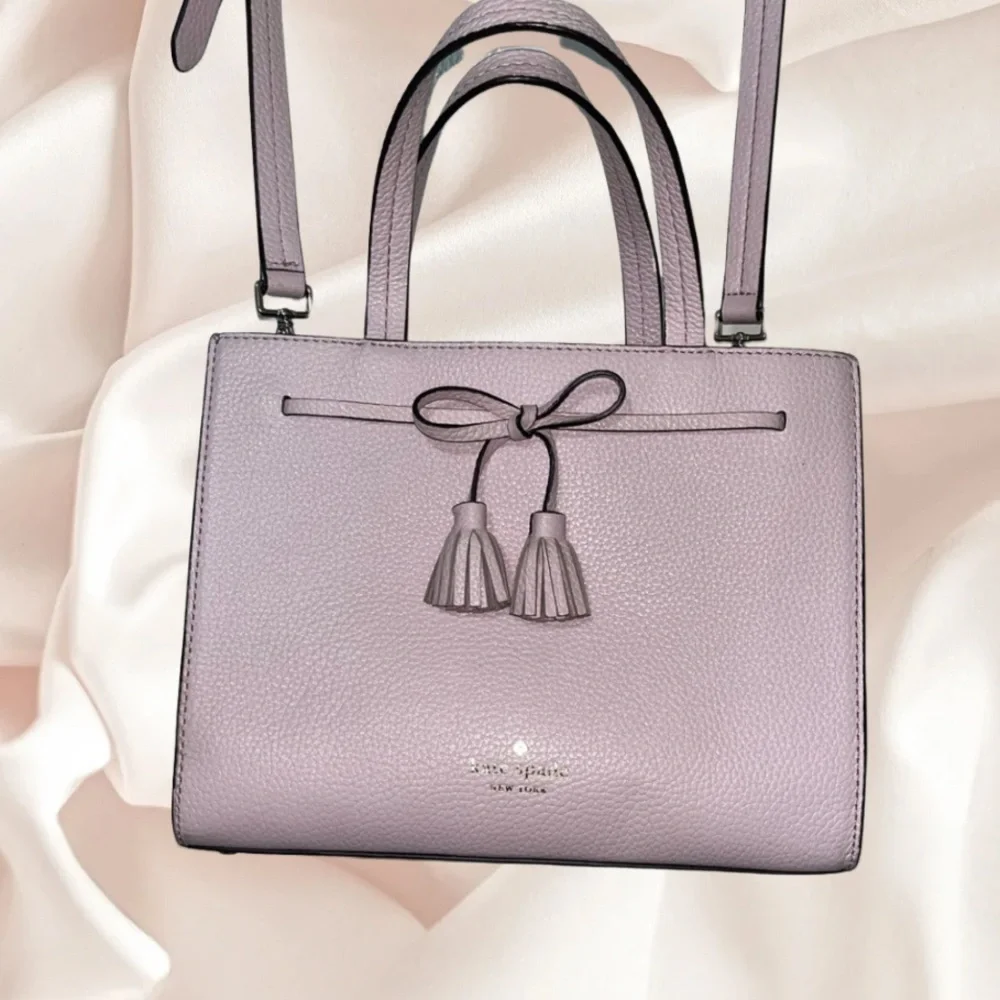Kate Spade Hayes Small Satchel in ‘Rosy Cheeks’